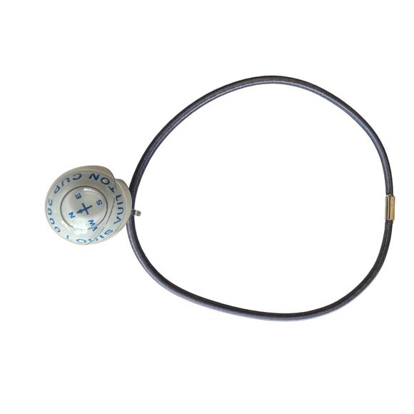Louis Vuitton Cup 2000 Compass Necklace -Blue - Picture 10 of 13